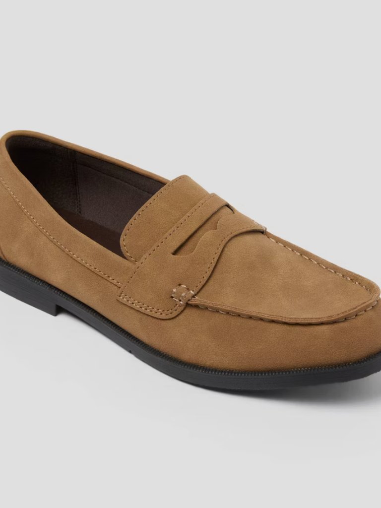 Men's Orson Penny Loafer - Goodfellow & Co Brown 12
